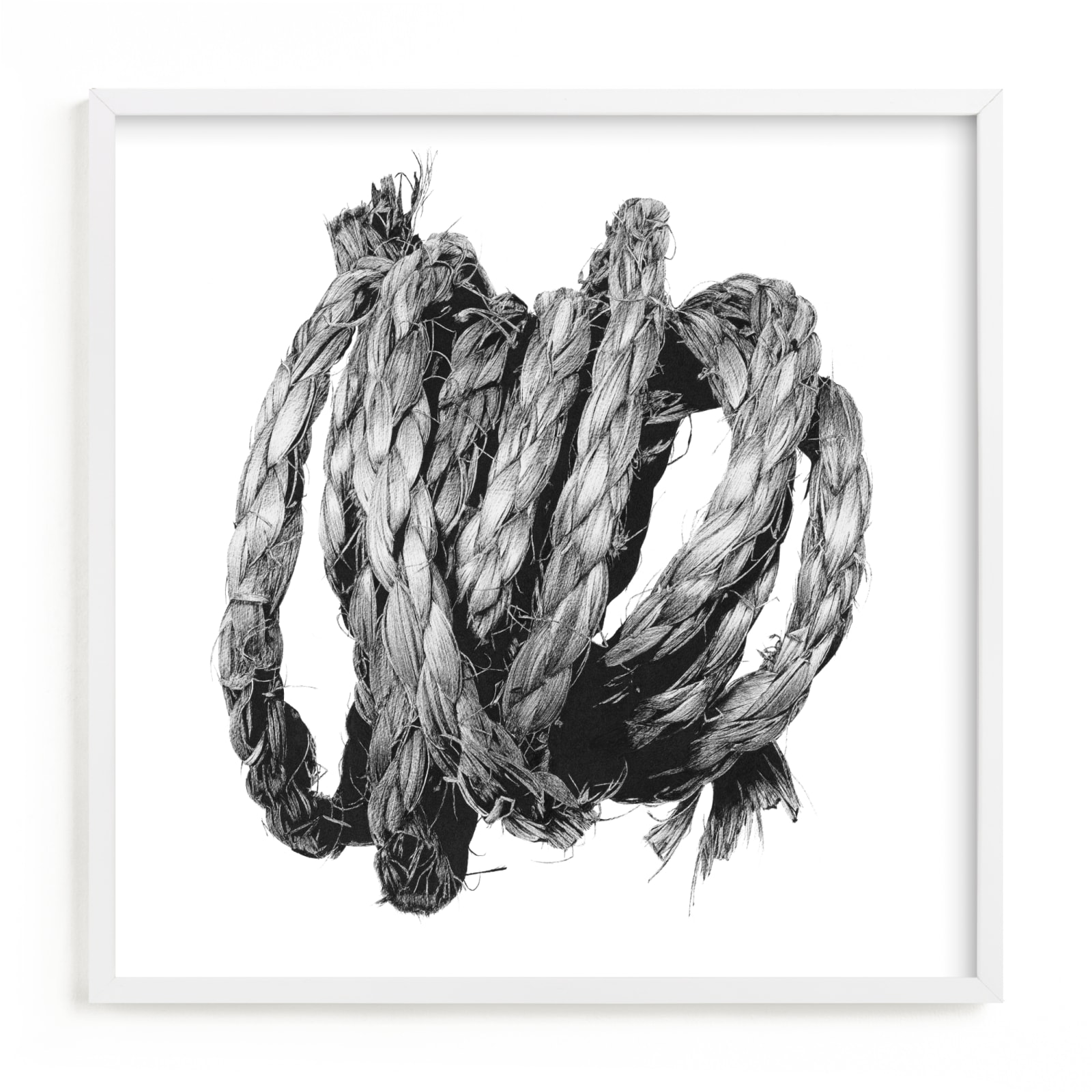 "Loose Coil" - Limited Edition Art Print by Lucas Wade in beautiful frame options and a variety of sizes.