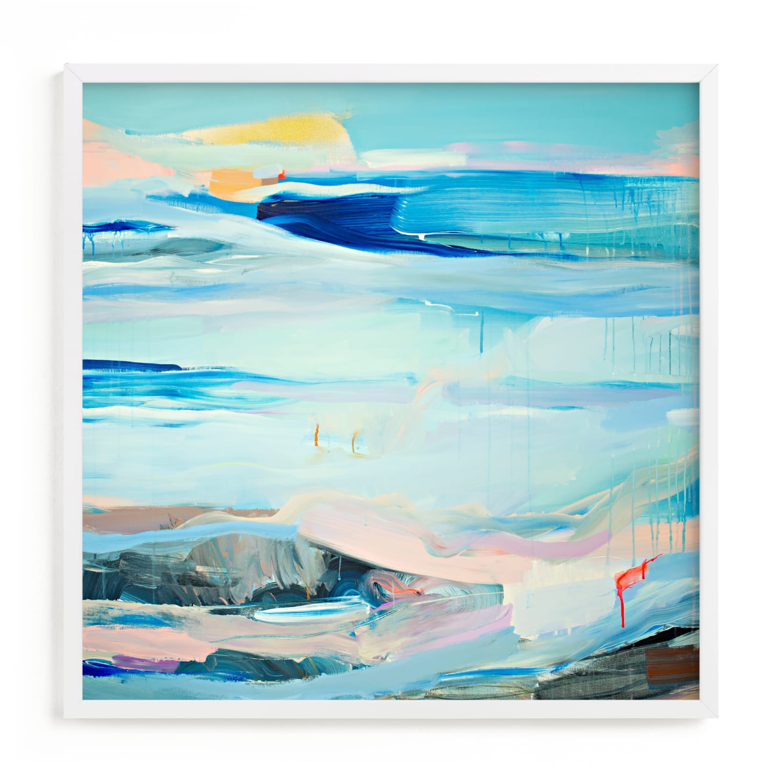 "Beach Day I" - Limited Edition Art Print by Cristina Marie in beautiful frame options and a variety of sizes.