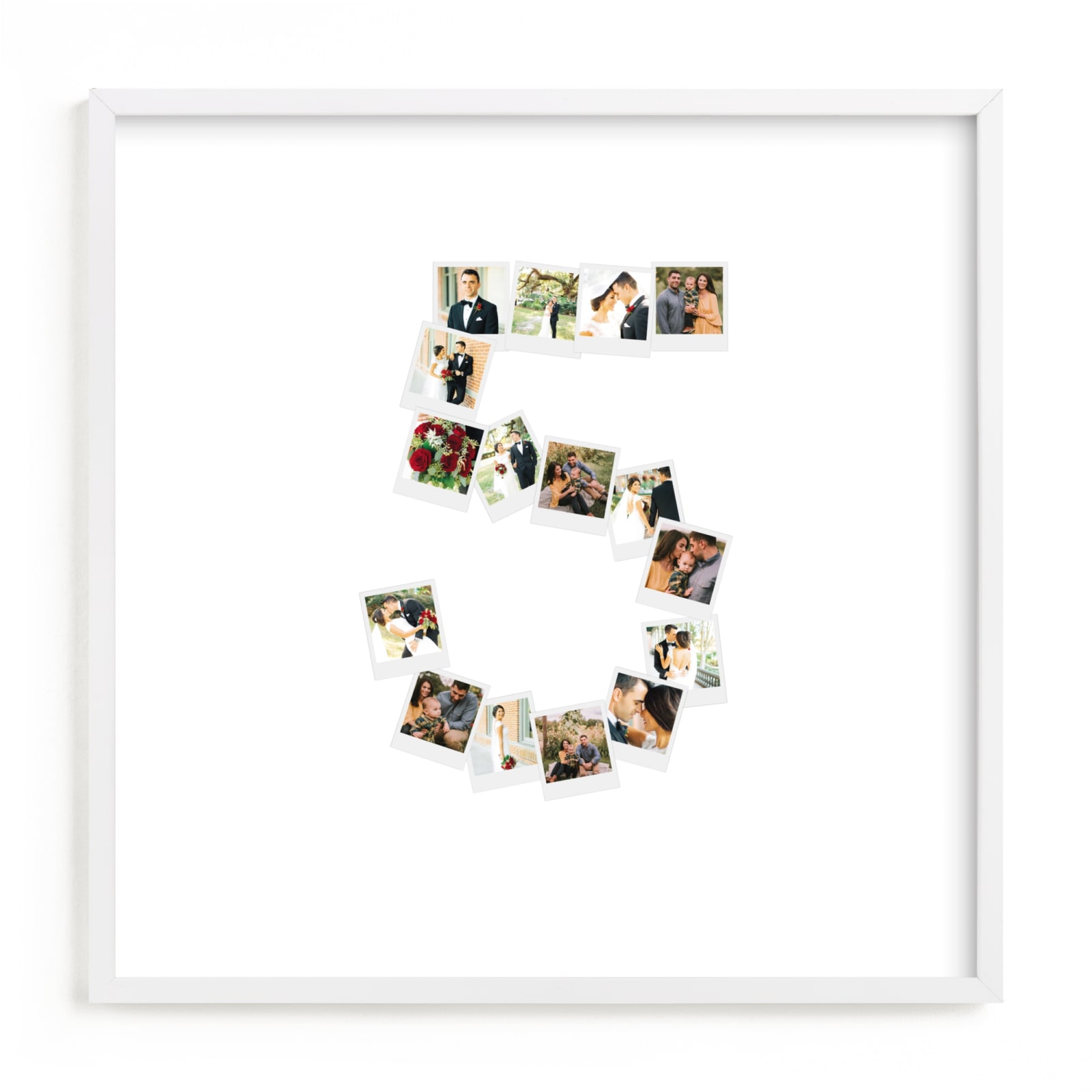 "5" - Custom Photo Art by Minted in beautiful frame options and a variety of sizes.