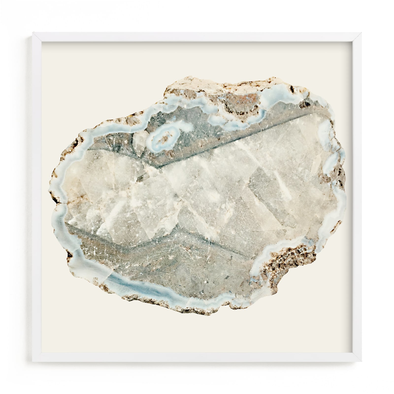 "Agate" - Limited Edition Art Print by Baumbirdy in beautiful frame options and a variety of sizes.