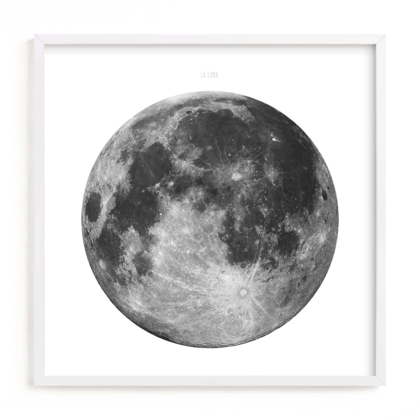 "La Luna" - Limited Edition Art Print by Keri Chubb in beautiful frame options and a variety of sizes.