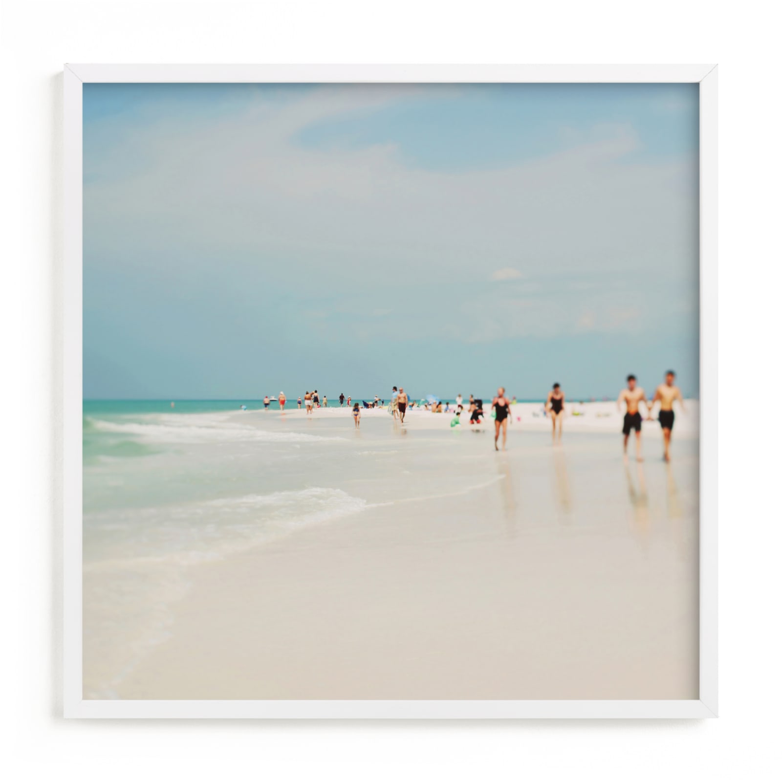 "White Sand" - Limited Edition Art Print by ALICIA BOCK in beautiful frame options and a variety of sizes.