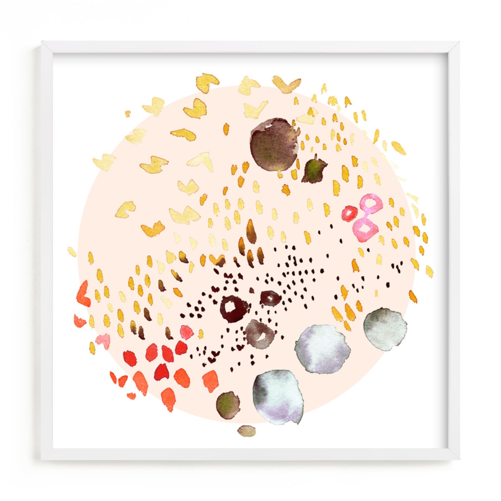 "Circulation" - Limited Edition Art Print by Kelly Ventura in beautiful frame options and a variety of sizes.