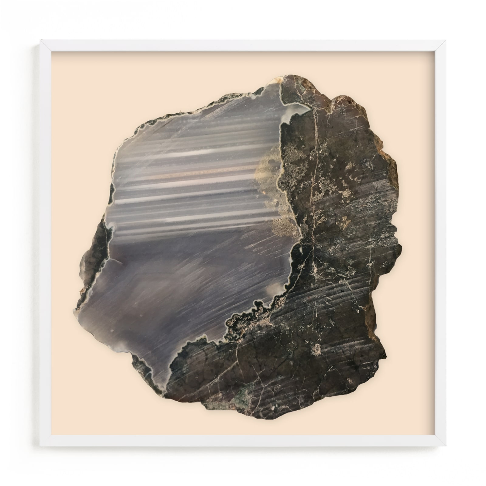 "Rock Study 1" - Limited Edition Art Print by Baumbirdy in beautiful frame options and a variety of sizes.