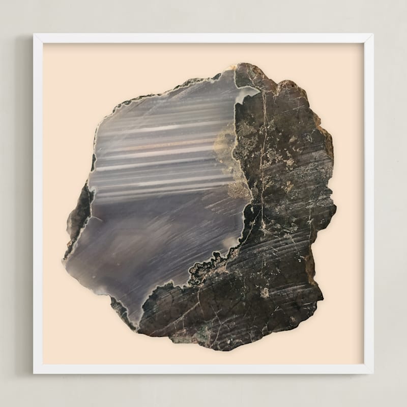 "Rock Study 1" - Limited Edition Art Print by Baumbirdy in beautiful frame options and a variety of sizes.