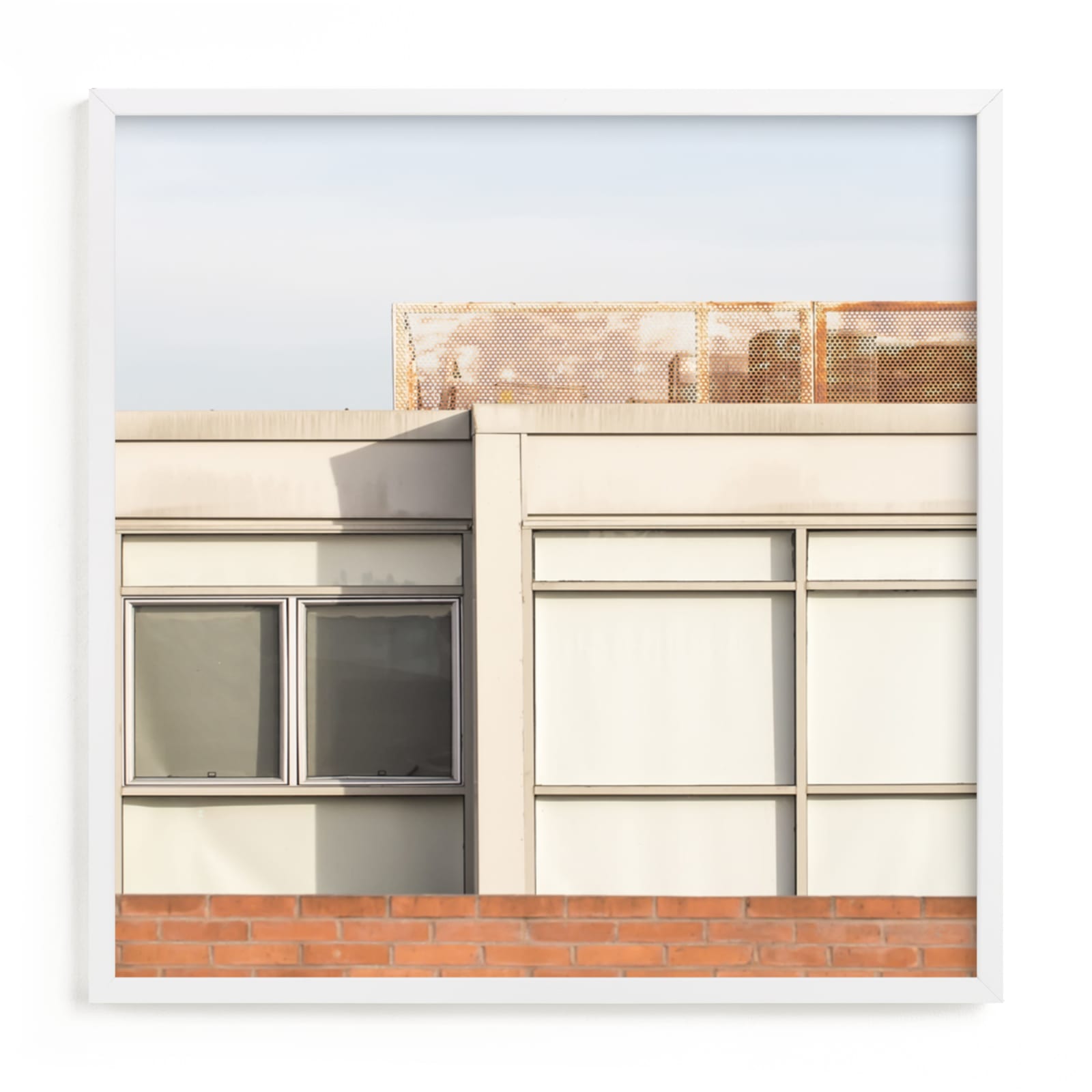 "City squares 1" - Limited Edition Art Print by Lisa Sundin in beautiful frame options and a variety of sizes.