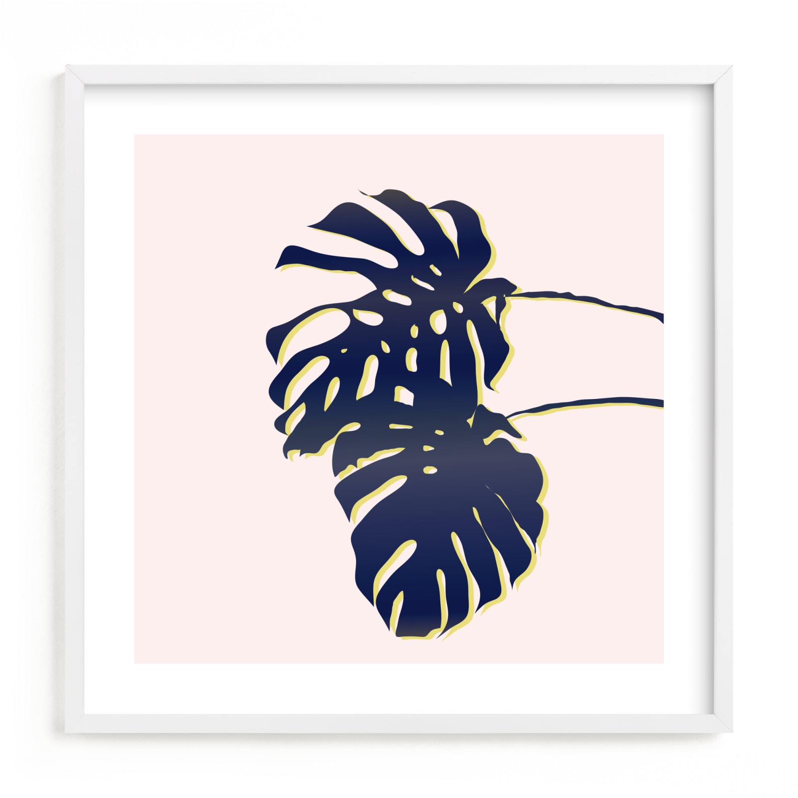 "Palm Study #3" - Limited Edition Art Print by Cindy Lackey in beautiful frame options and a variety of sizes.