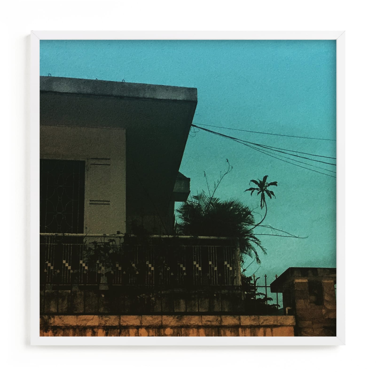 "Dusk in Phnom Penh" - Limited Edition Art Print by Jessica Niles DeHoff in beautiful frame options and a variety of sizes.
