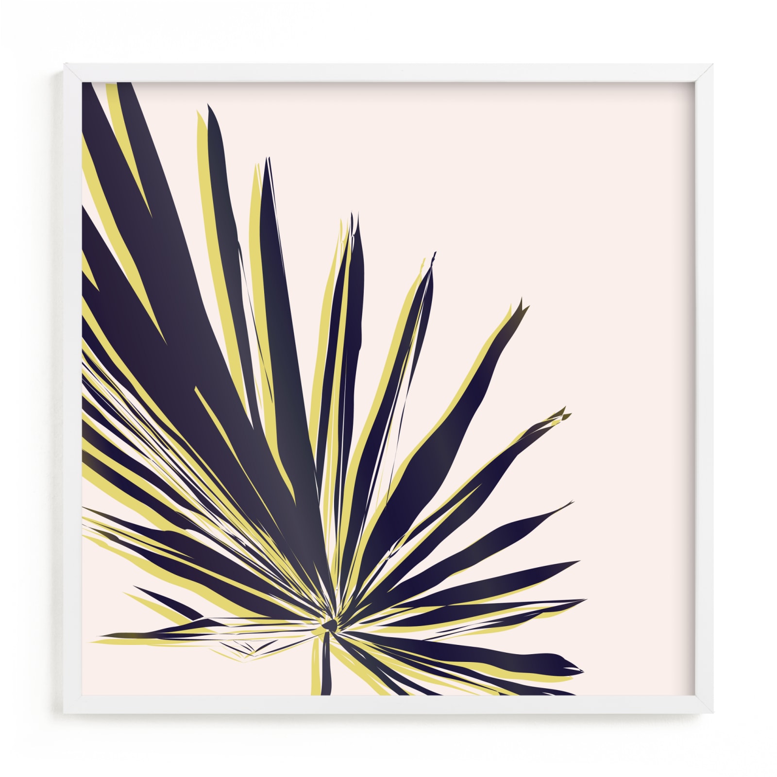 "Palm Study #1" - Limited Edition Art Print by Cindy Lackey in beautiful frame options and a variety of sizes.