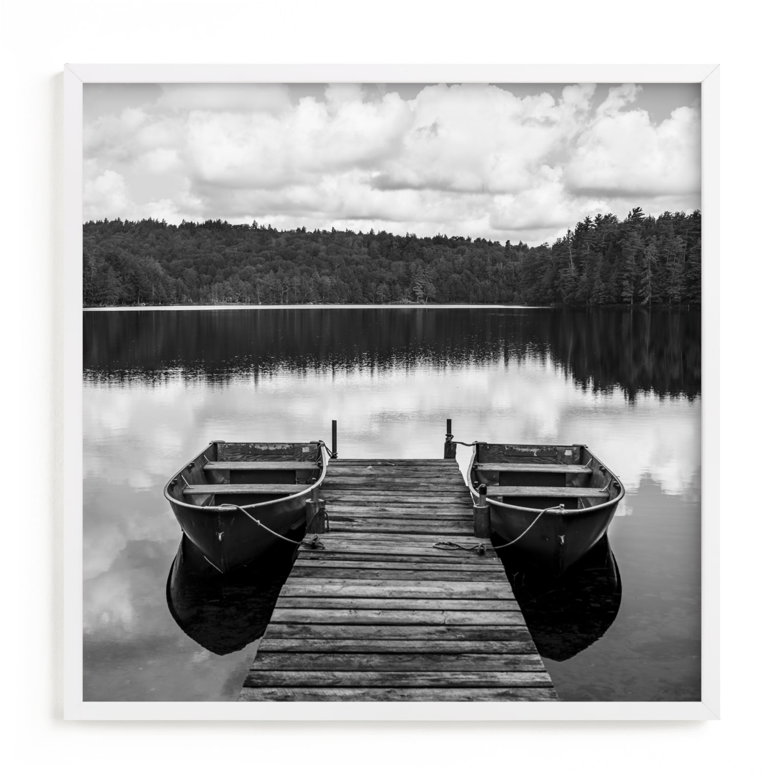 "Row Boats" - Open Edition Fine Art Print by Keely Norton Owendoff in beautiful frame options and a variety of sizes.