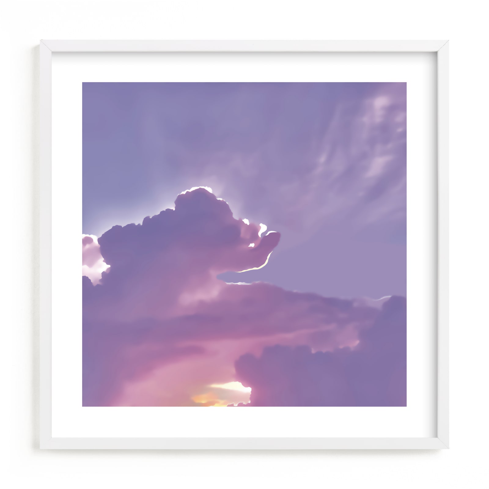 "Starburst Sky" - Limited Edition Art Print by Melissa Agular in beautiful frame options and a variety of sizes.