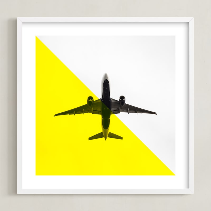 "Flyby" - Limited Edition Art Print by Heather Deffense in beautiful frame options and a variety of sizes.