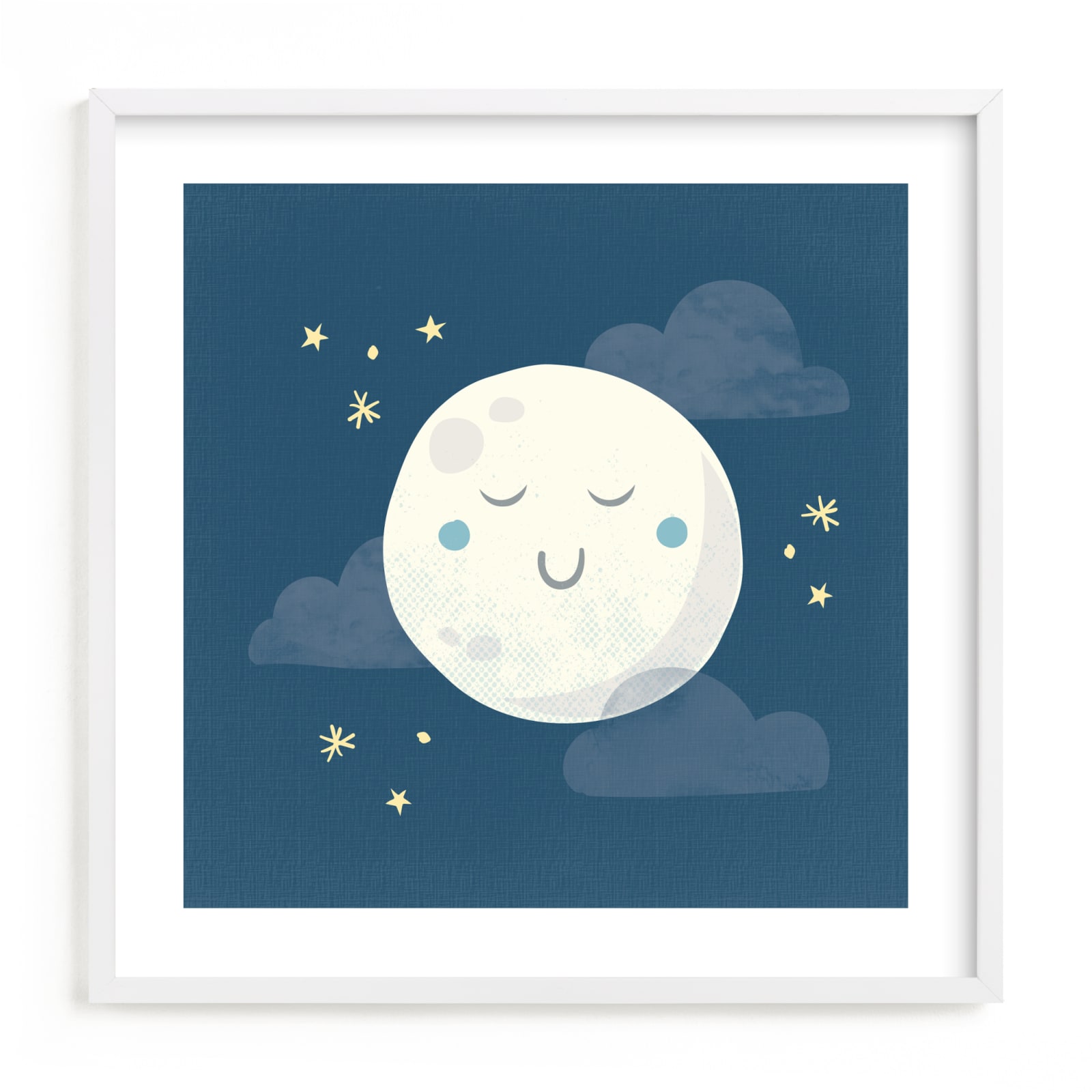 "Goodnight moon" by Annie Holmquist in beautiful frame options and a variety of sizes.