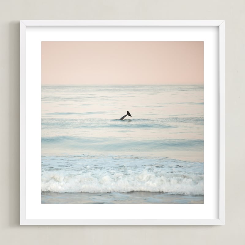 "Waving Good Morning" by Shannon Howard in beautiful frame options and a variety of sizes.