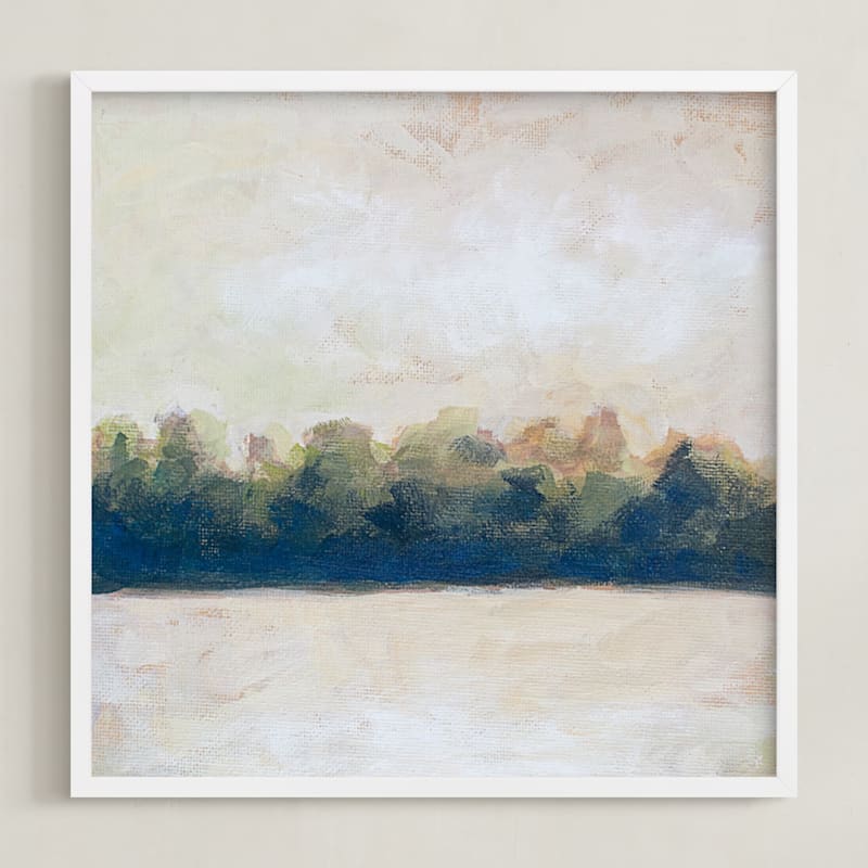 "Saint Josephs Lake" - Art Print by Lorent and Leif in beautiful frame options and a variety of sizes.