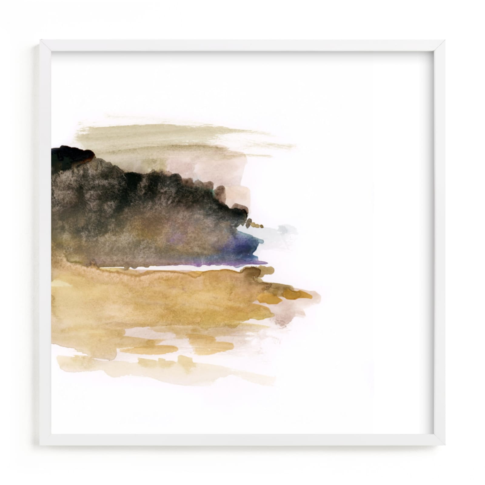 "White Space 1" - Art Print by Mande Calhoun in beautiful frame options and a variety of sizes.