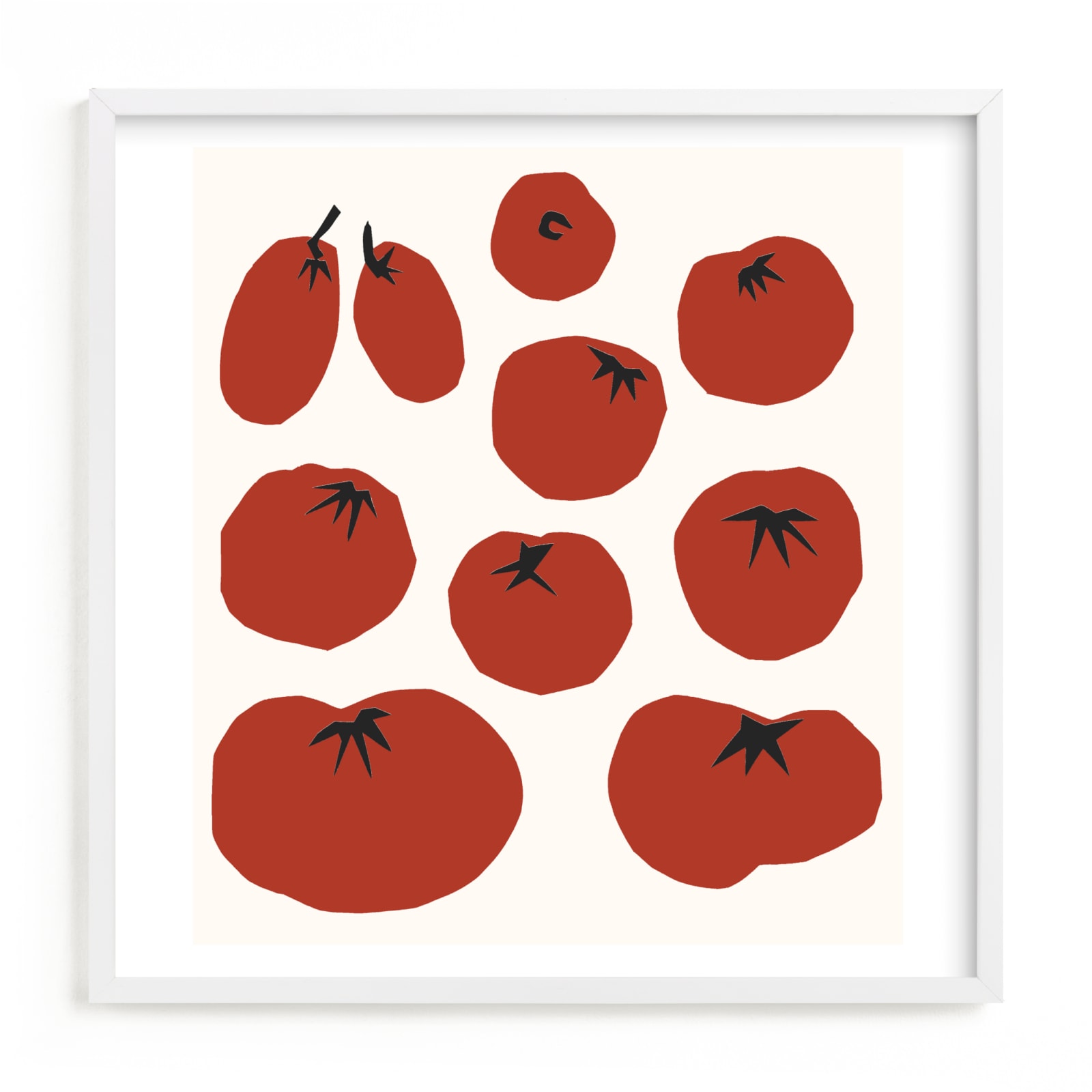 "Pomodori" by Sonya Percival in beautiful frame options and a variety of sizes.