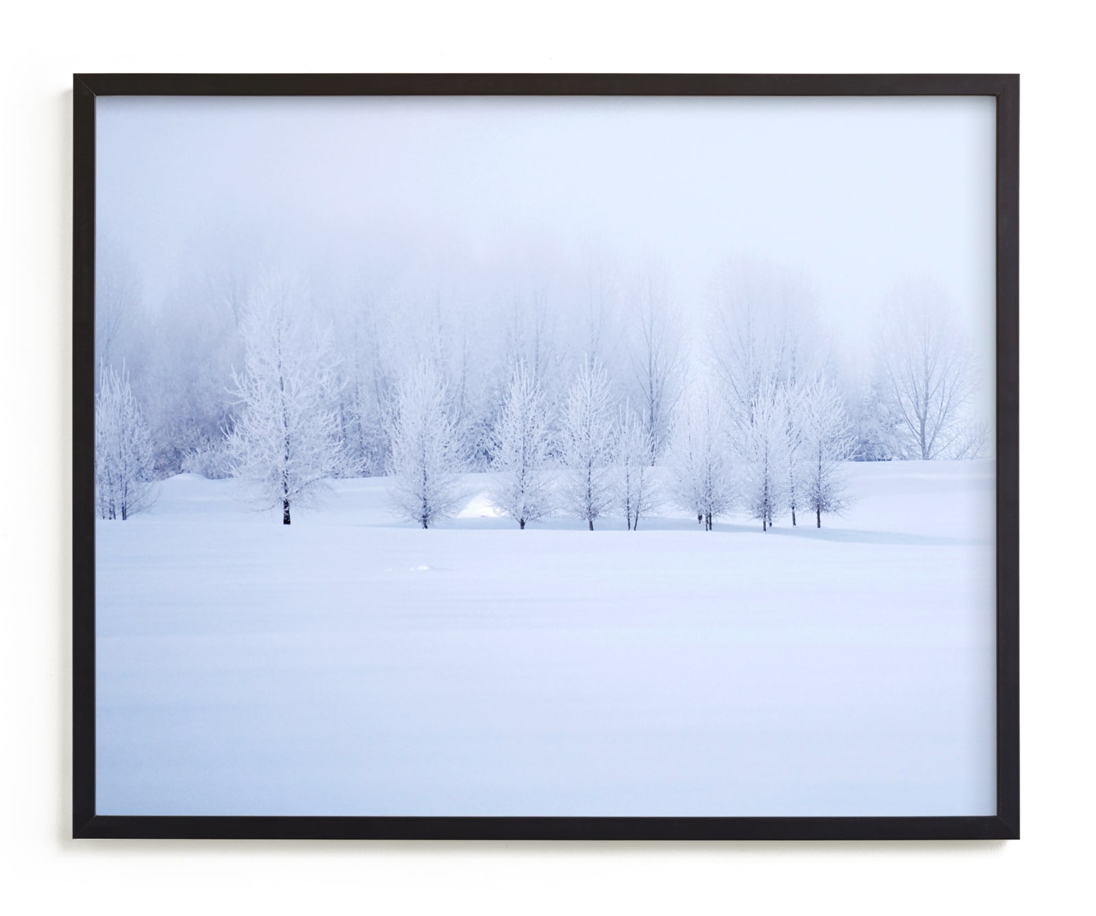 "Winter's Solitude" - Limited Edition Art Print by Leslie Le Coq in beautiful frame options and a variety of sizes.