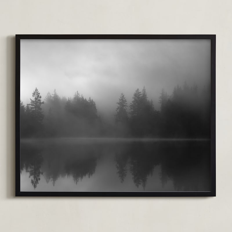 "Fog Reflection" - Limited Edition Art Print by Jennifer Morrow in beautiful frame options and a variety of sizes.