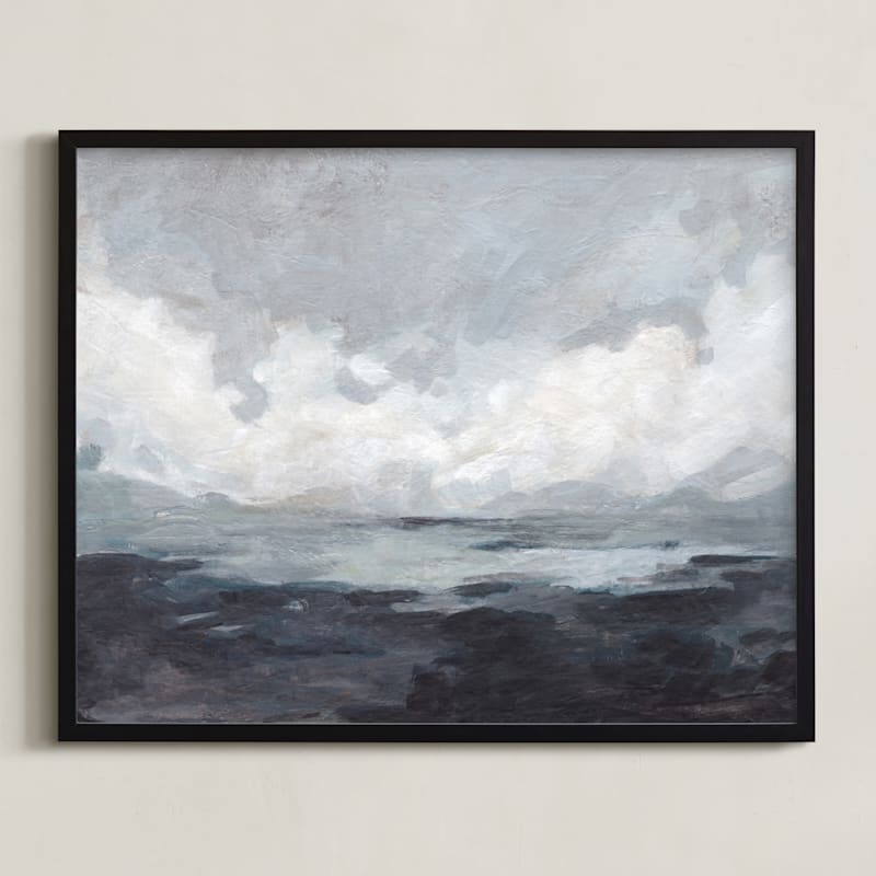 "Winter Bluff" - Limited Edition Art Print by Lorent and Leif in beautiful frame options and a variety of sizes.