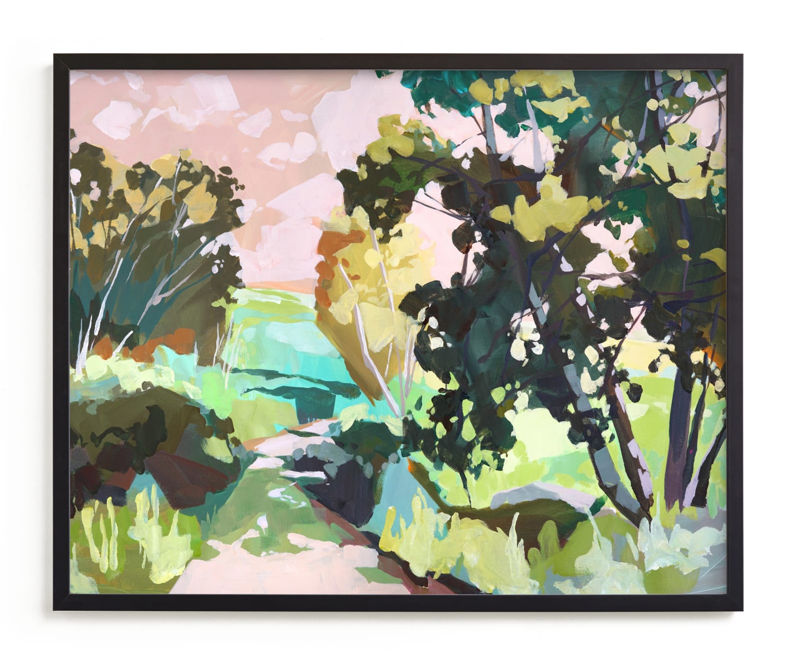 "Dappled Light" - Limited Edition Art Print by Jess Franks in beautiful frame options and a variety of sizes.