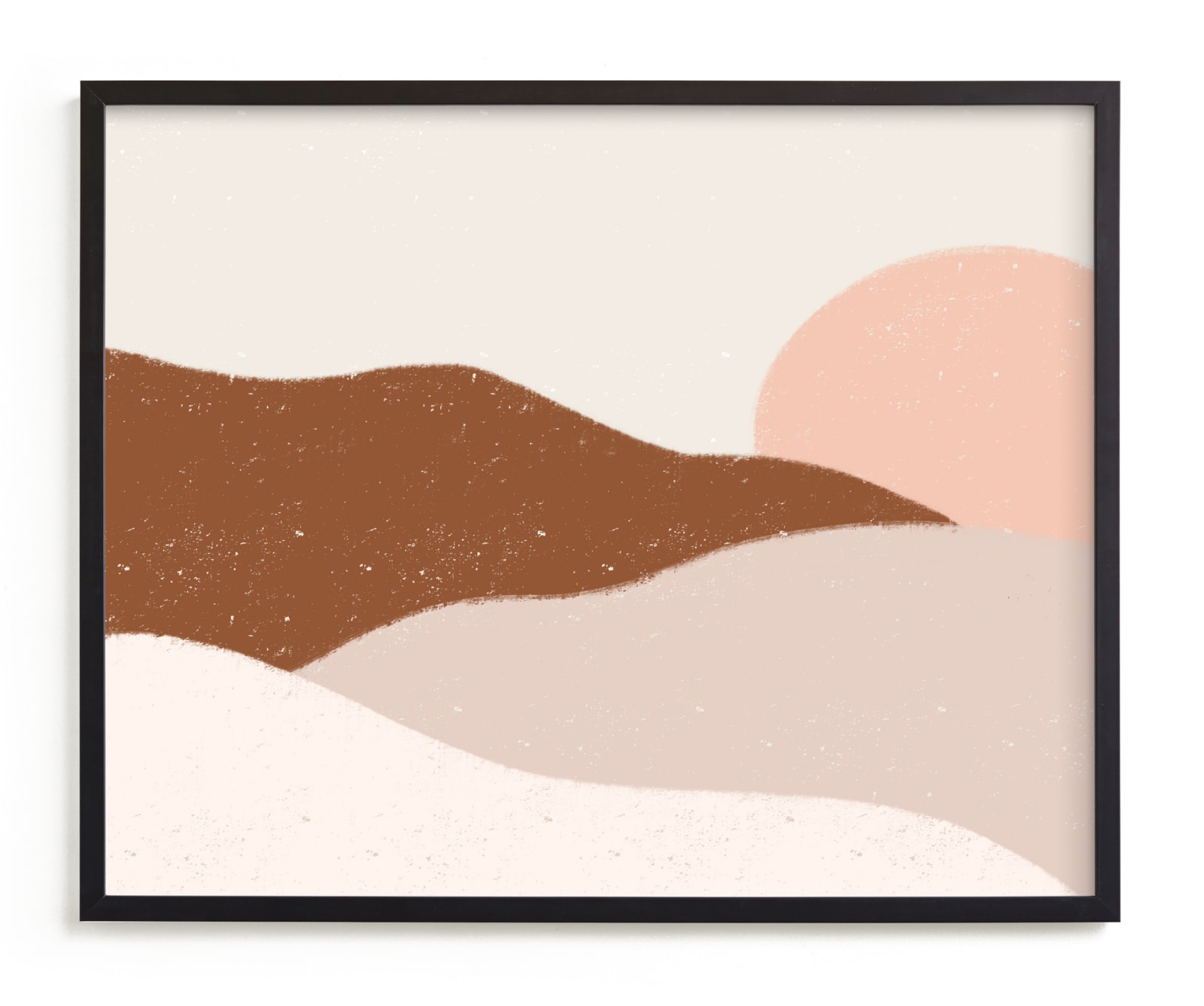 "Desert Sun" by Kayla Dawson in beautiful frame options and a variety of sizes.