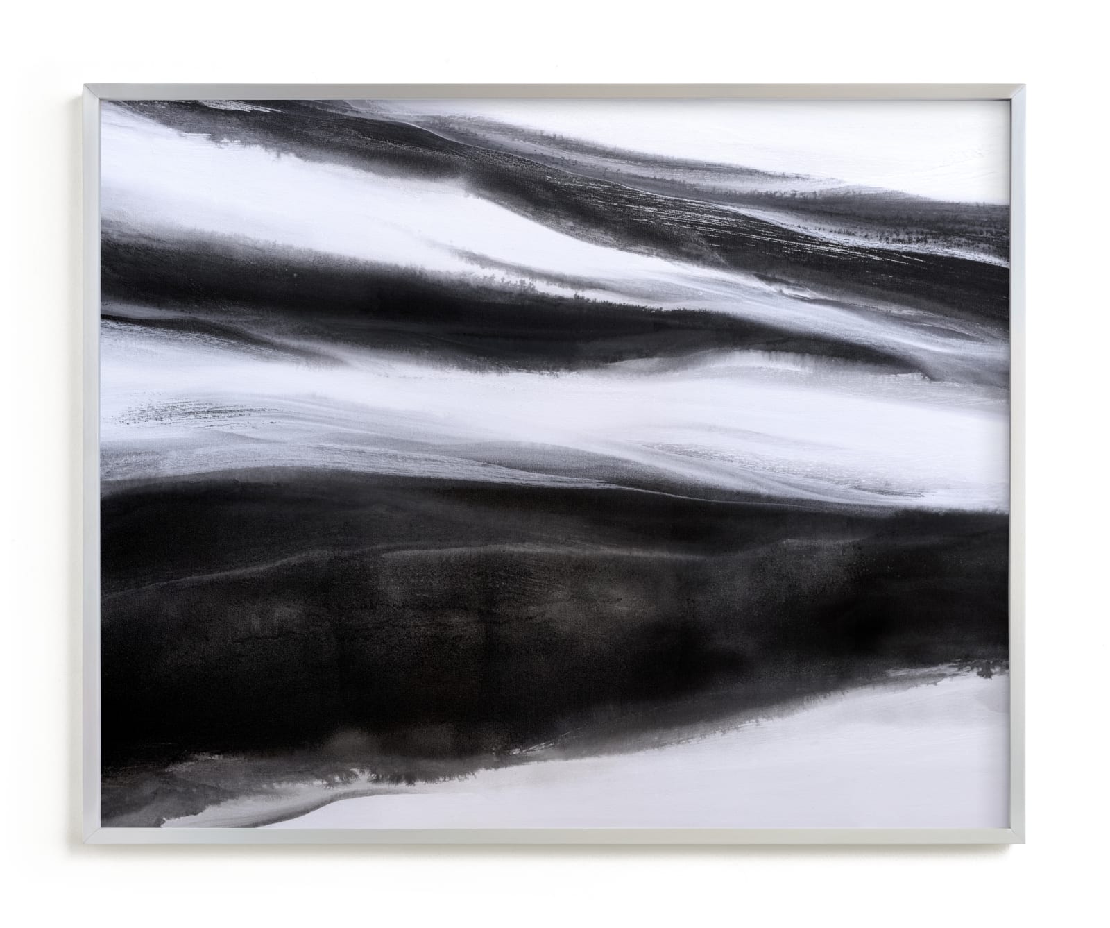 "Black Tie Silver" - Limited Edition Art Print by Teodora Guererra in beautiful frame options and a variety of sizes.