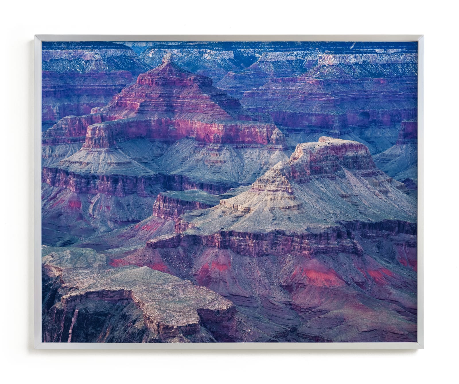 "Yavapai Point, Grand Canyon, AZ" by Abby Ehntholt in beautiful frame options and a variety of sizes.