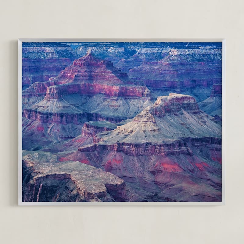 "Yavapai Point, Grand Canyon, AZ" by Abby Ehntholt in beautiful frame options and a variety of sizes.