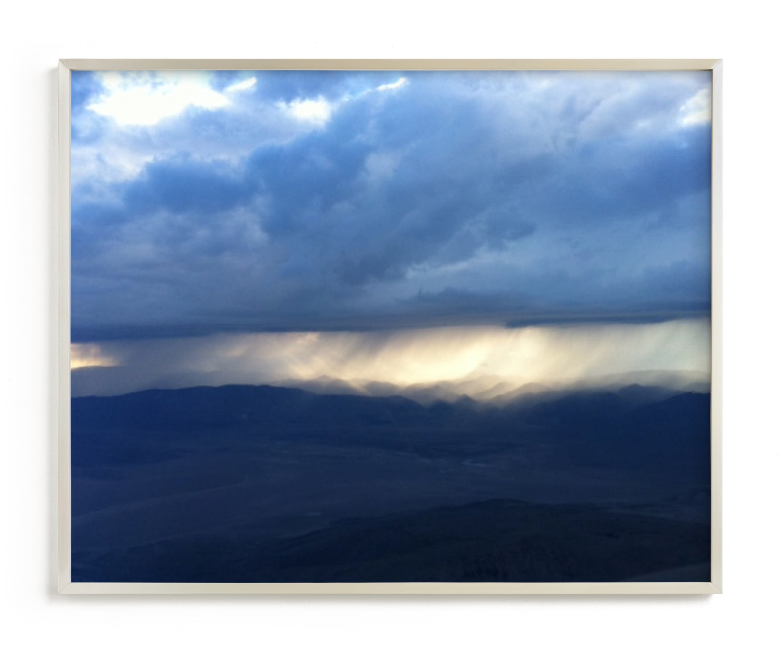 "Rain over the Sierra Nevada" - Limited Edition Art Print by Jeff Vilkin in beautiful frame options and a variety of sizes.