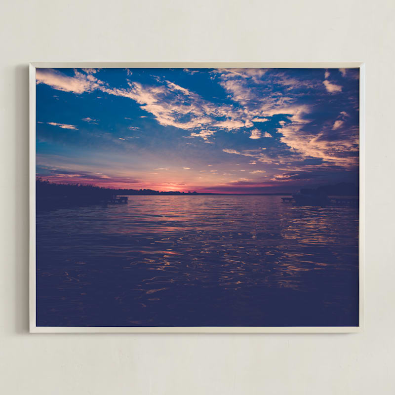 Blue sunset