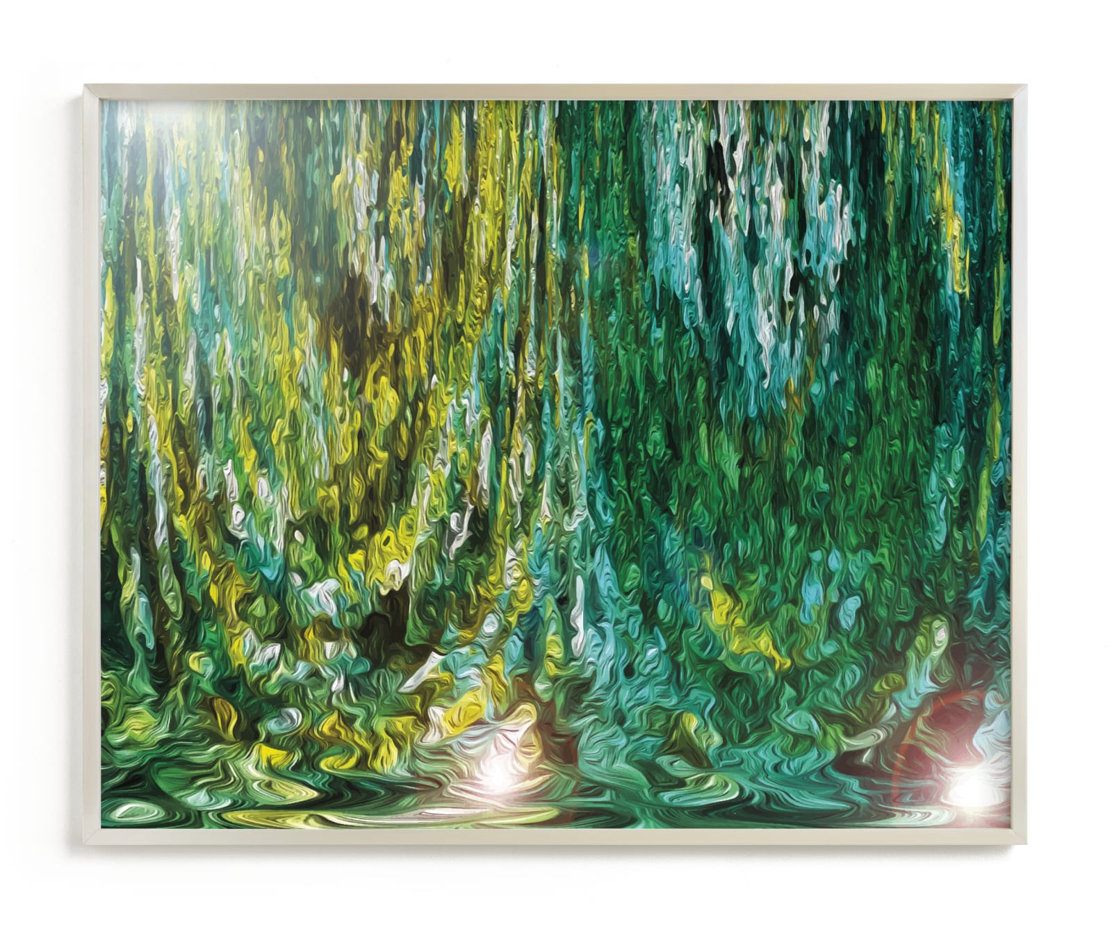 "Enchanted Series - Cavern Of the MerFolk" by Mariecor Agravante in beautiful frame options and a variety of sizes.