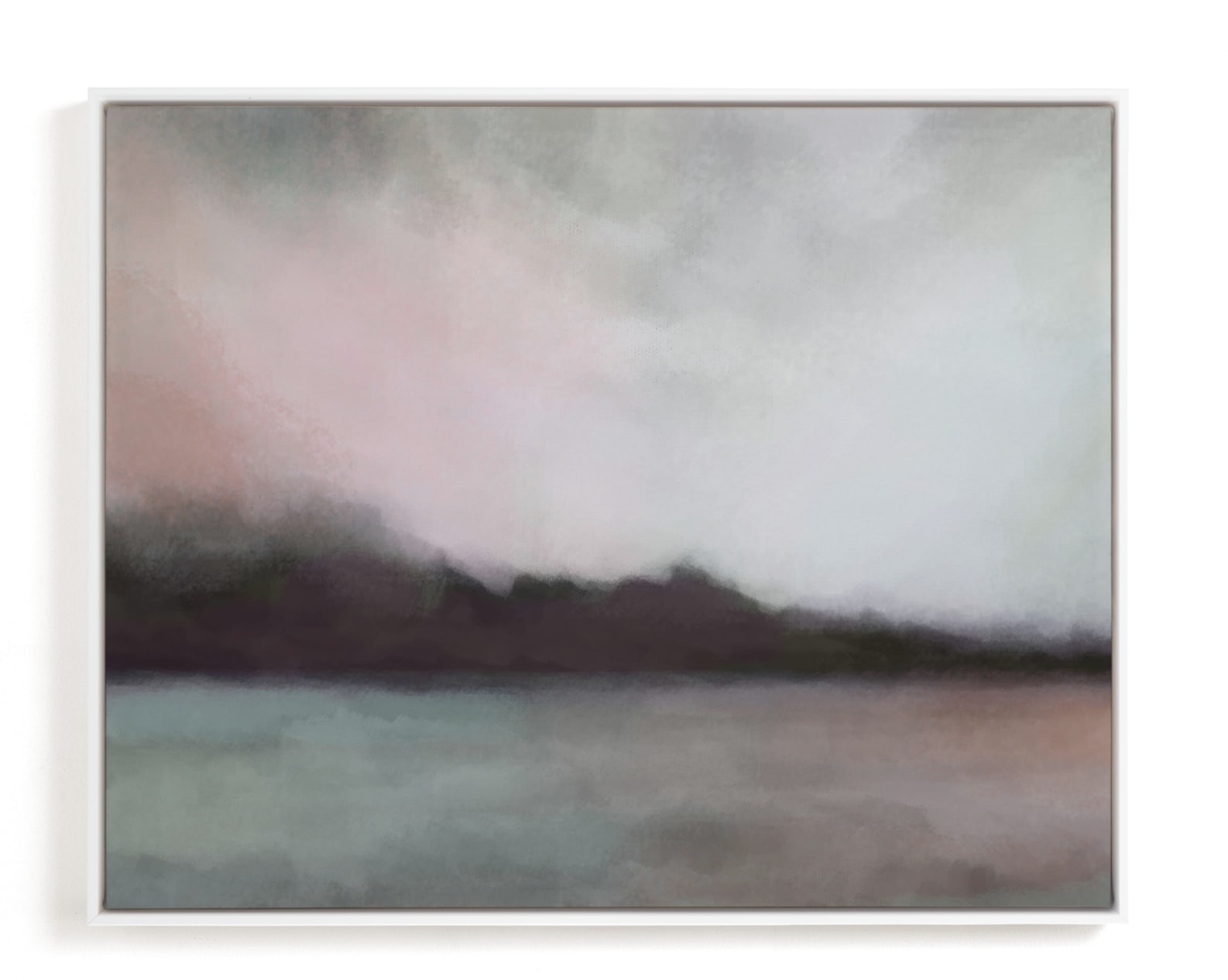 This is a grey art by AlisonJerry called Cascade Harbor.
