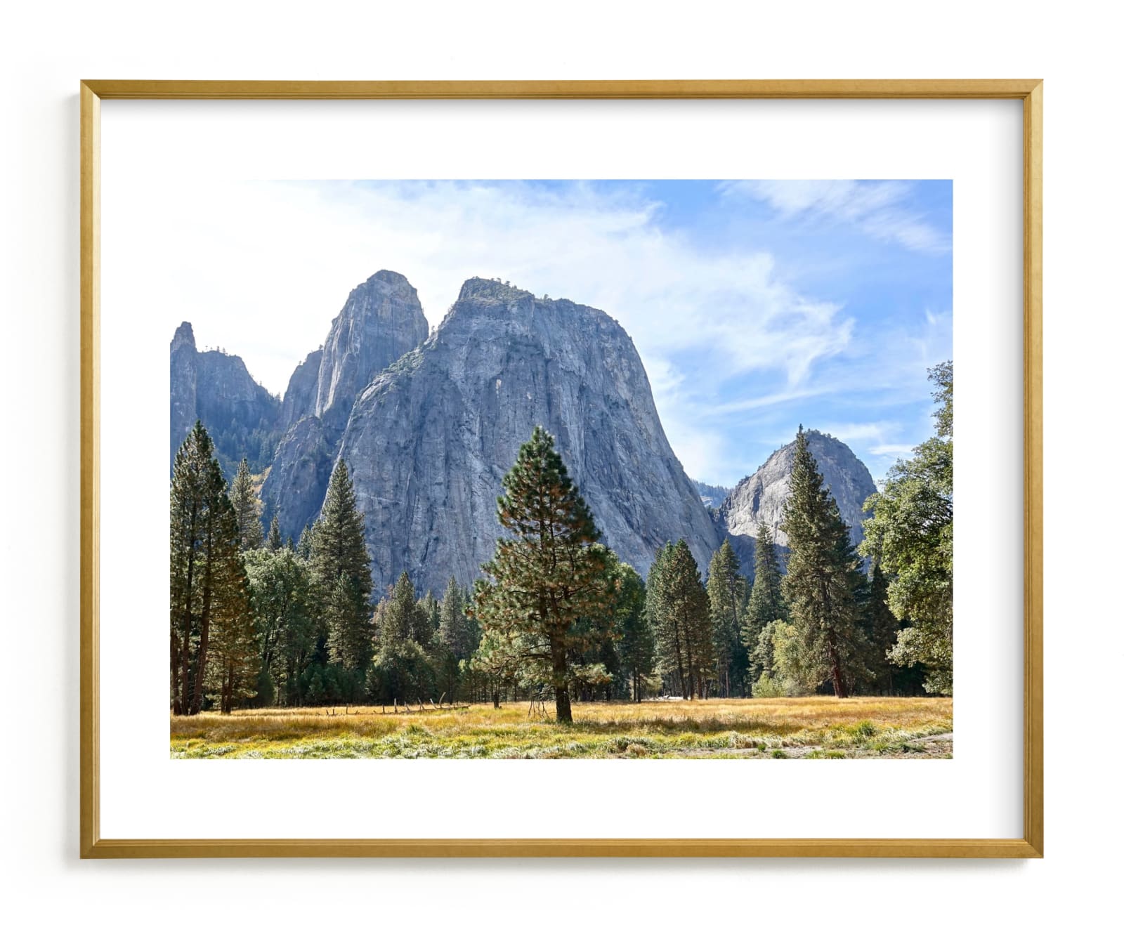 "Yosemite Valley" - Limited Edition Art Print by Jan Kessel in beautiful frame options and a variety of sizes.