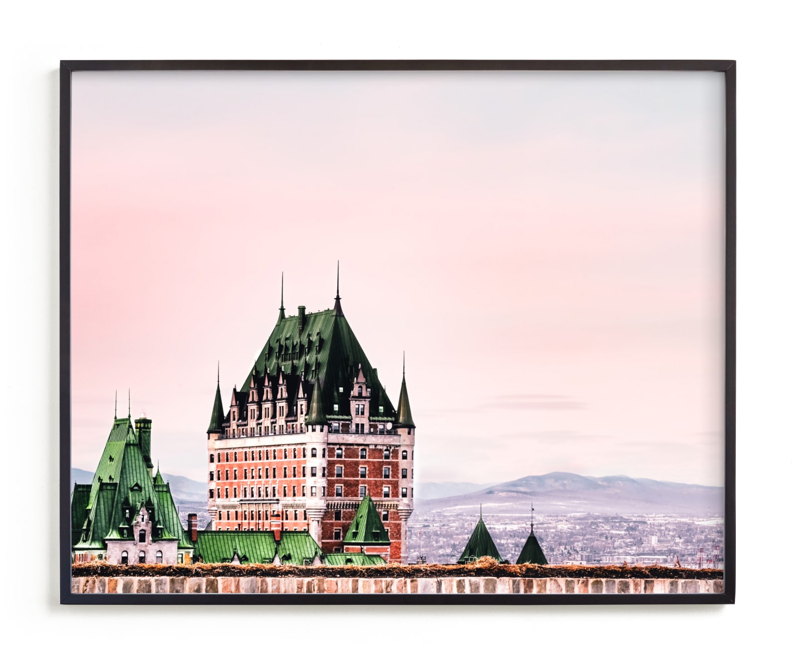 "Le Chateau in the Sky" by Kate Dailey in beautiful frame options and a variety of sizes.