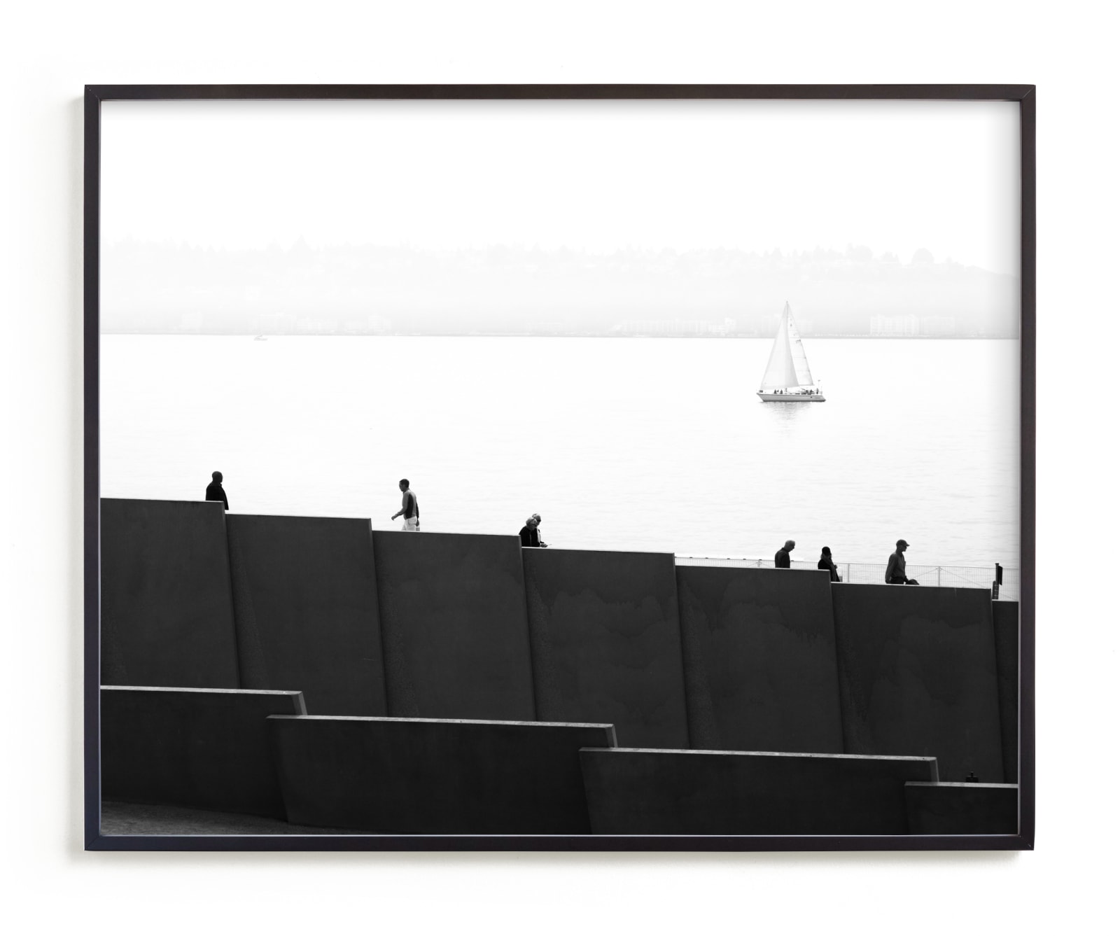 "Unparrellel events" by Van Tsao in beautiful frame options and a variety of sizes.