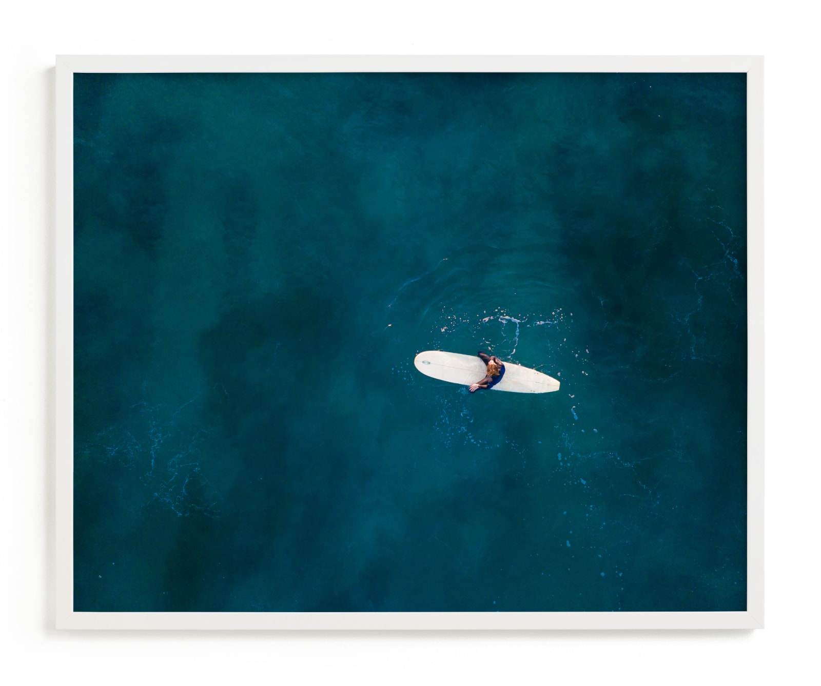 "Waiting on Waves" - Limited Edition Art Print by Jessica Rice in beautiful frame options and a variety of sizes.