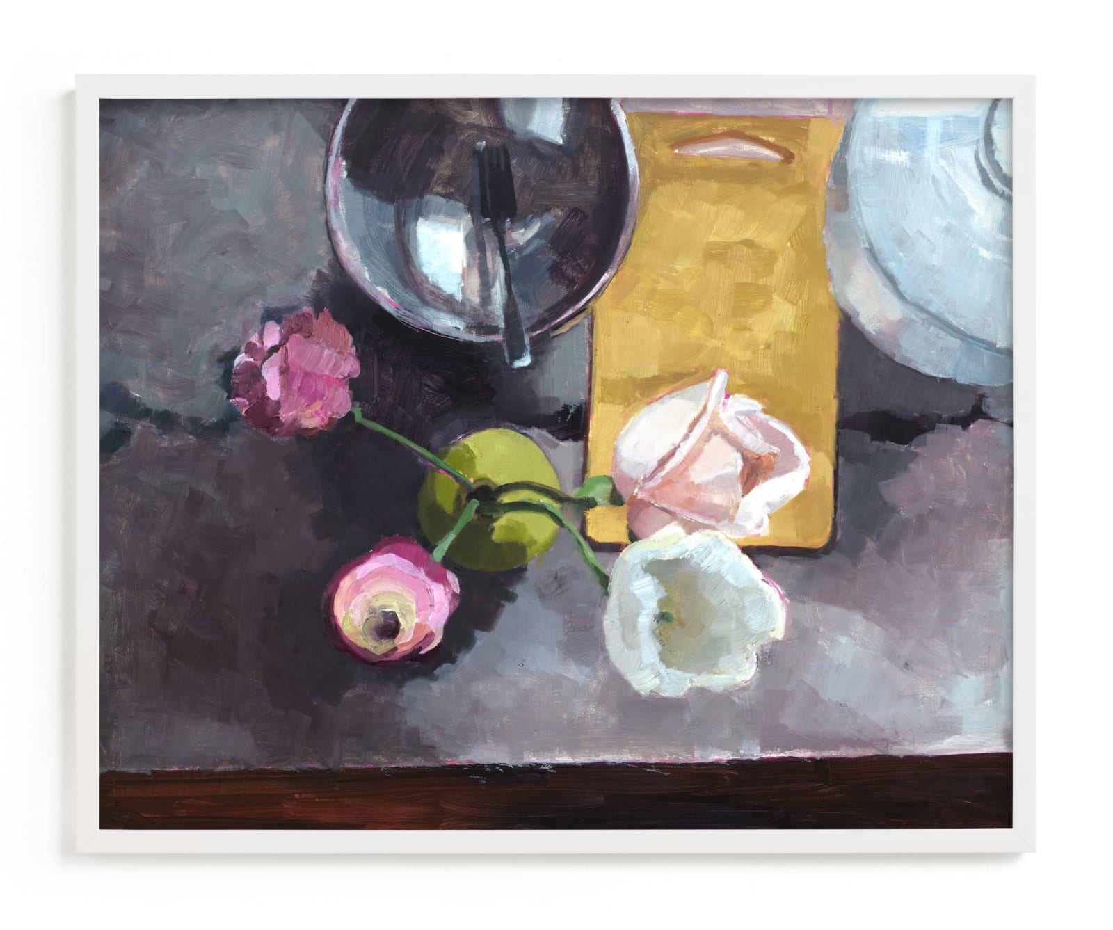 "Kitchen Still Life" - Limited Edition Art Print by Caitlin Winner in beautiful frame options and a variety of sizes.