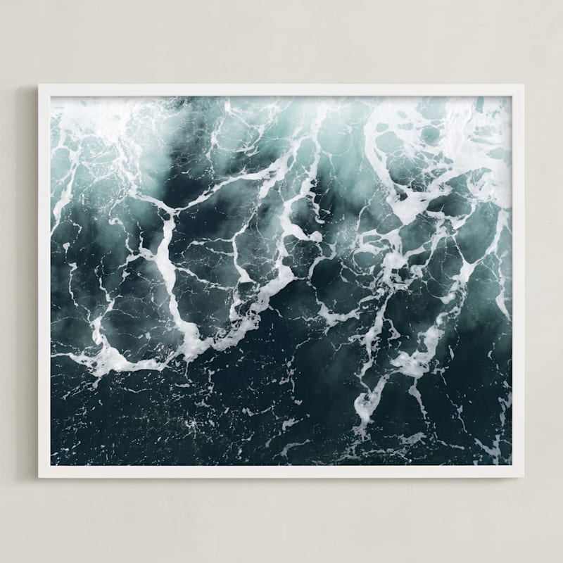 "Wave Patterns" - Limited Edition Art Print by Tommy Kwak in beautiful frame options and a variety of sizes.