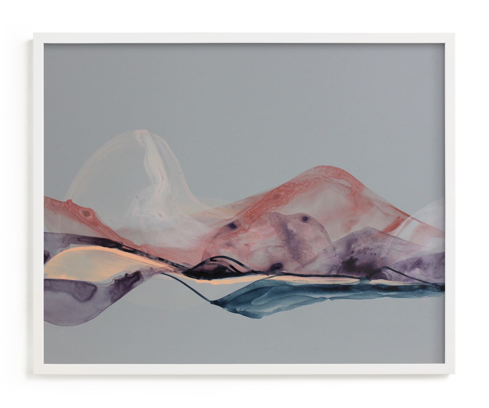 "Across The Lake |" - Limited Edition Art Print by Synnöve Seidman in beautiful frame options and a variety of sizes.