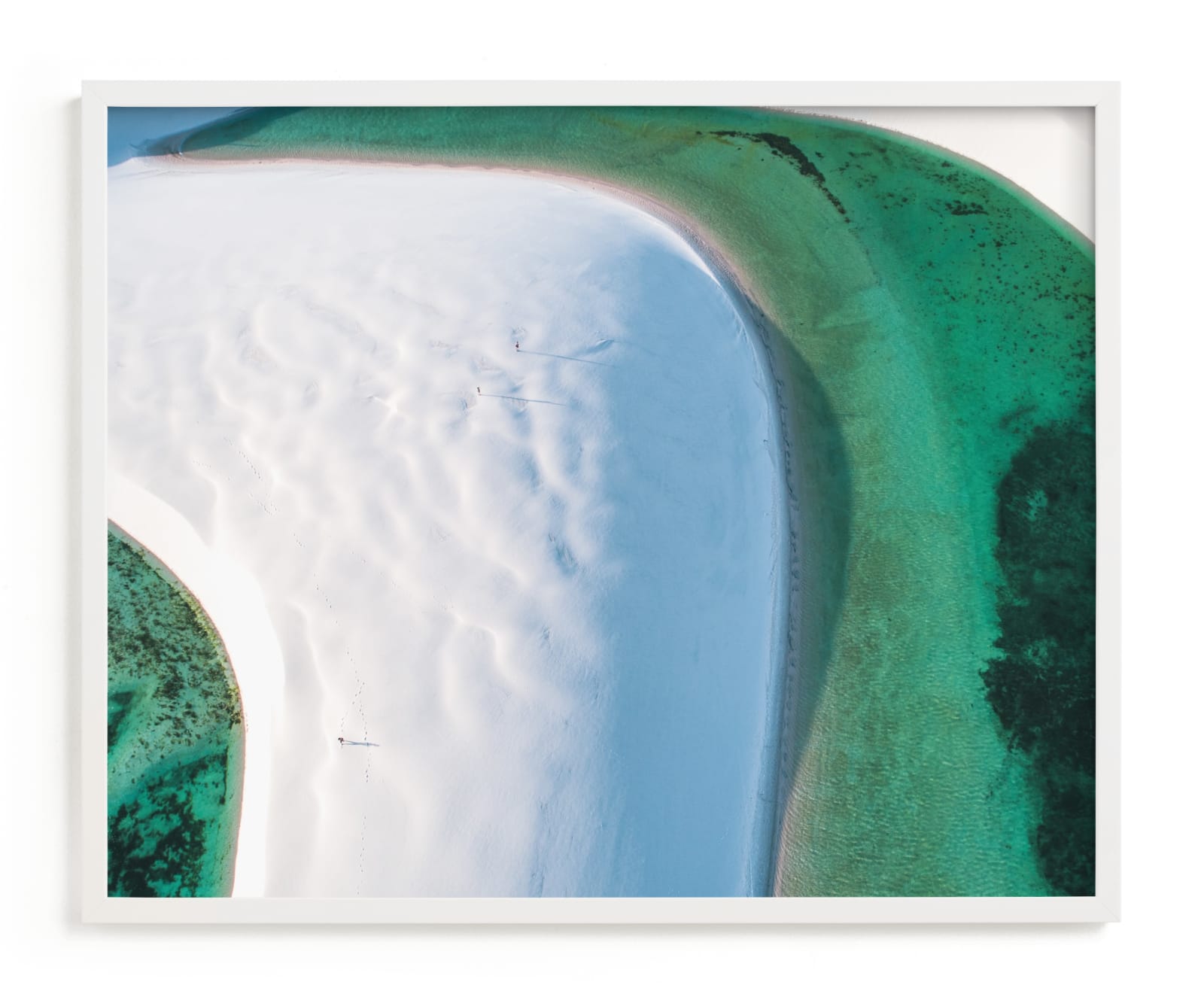 "The Emerald Lagoon" - Limited Edition Art Print by Benno and Noosa in beautiful frame options and a variety of sizes.