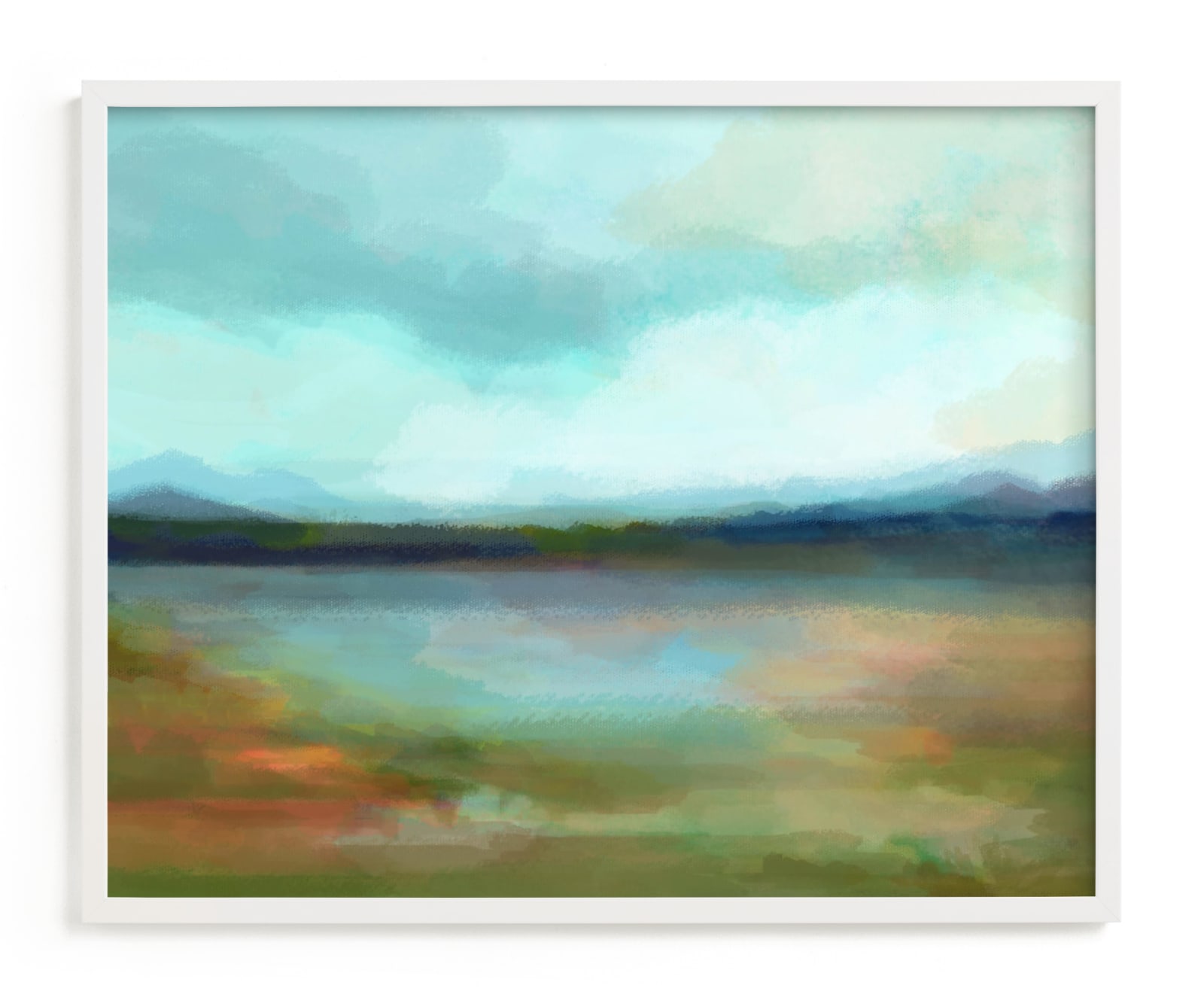 "Days of Blue" - Limited Edition Art Print by AlisonJerry in beautiful frame options and a variety of sizes.
