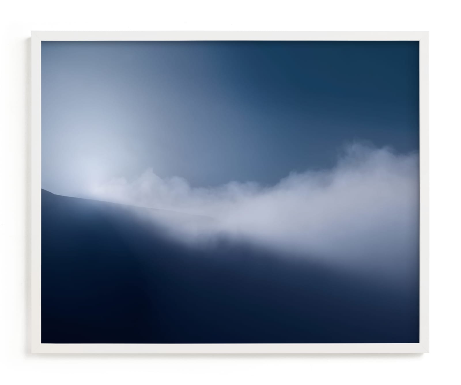 "Sunrise above the Clouds" - Limited Edition Art Print by Jessica C Nugent in beautiful frame options and a variety of sizes.