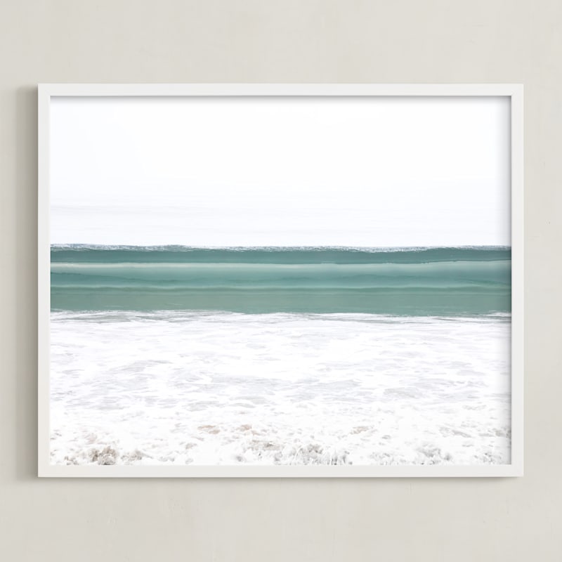 "Wave Crest II" - Limited Edition Art Print by Shannon Howard in beautiful frame options and a variety of sizes.