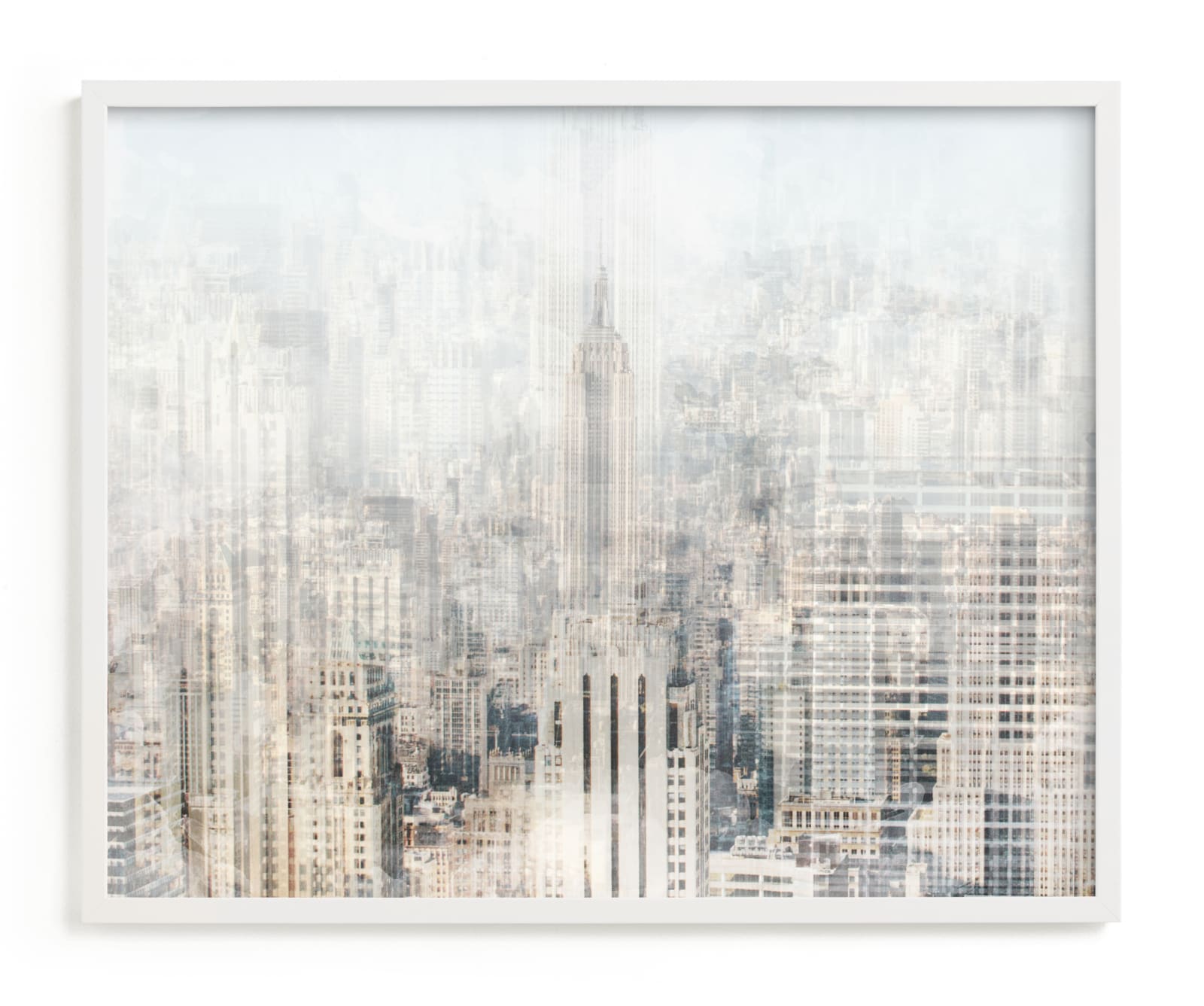 "Big Apple Blur" - Limited Edition Art Print by Pockets of Film in beautiful frame options and a variety of sizes.
