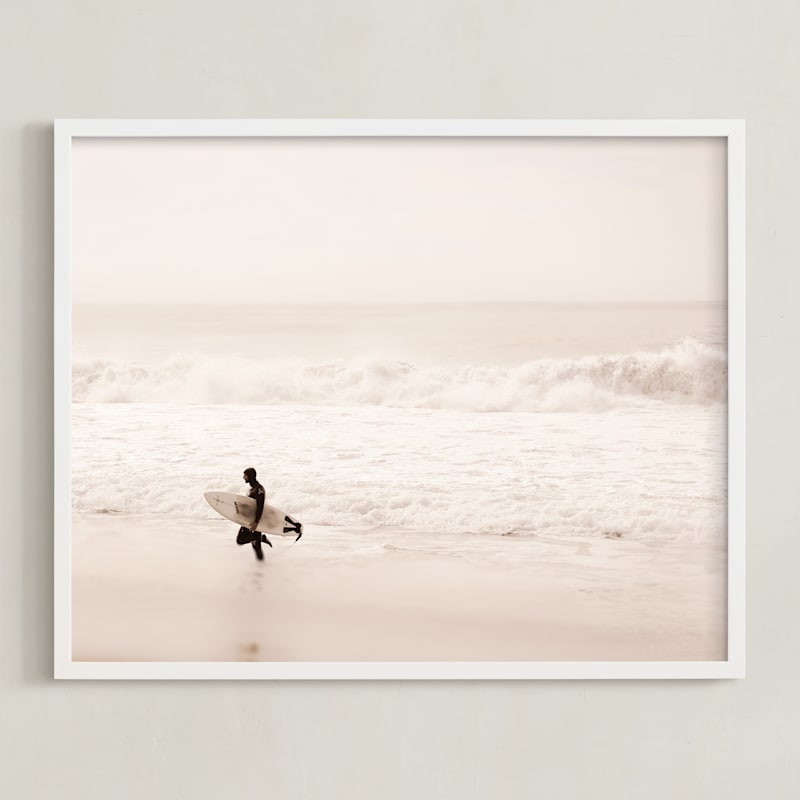 "Tranquil Surf" - Limited Edition Art Print by Shannon Howard in beautiful frame options and a variety of sizes.