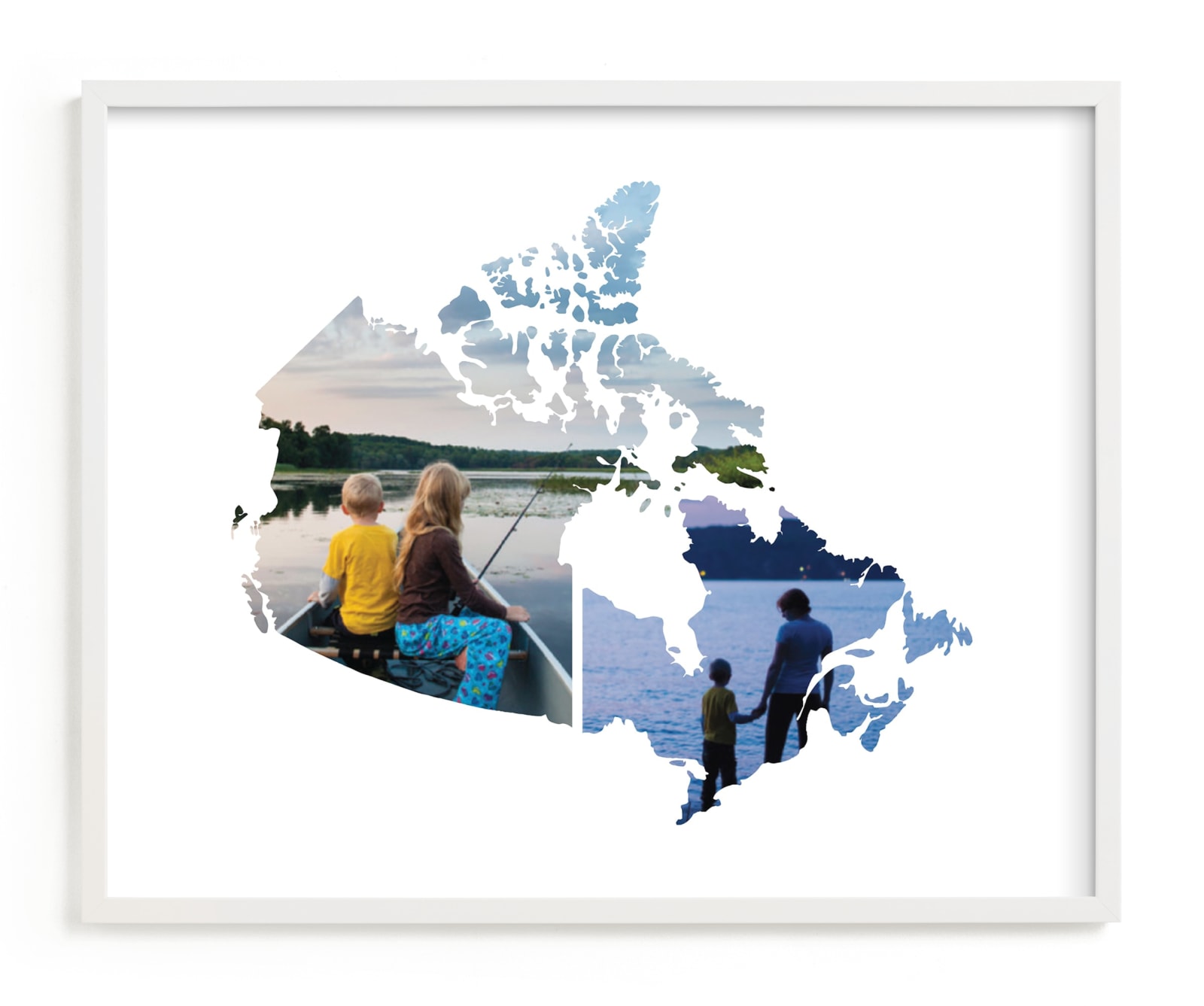 "Canada Love Location " - Custom Photo Art Print by Heather Buchma in beautiful frame options and a variety of sizes.