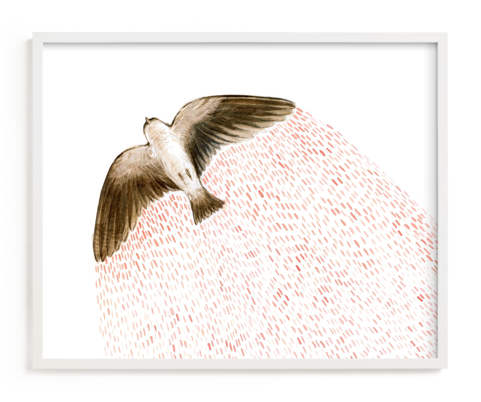 "Soaring Bird" - Limited Edition Art Print by Eve Schultz in beautiful frame options and a variety of sizes.