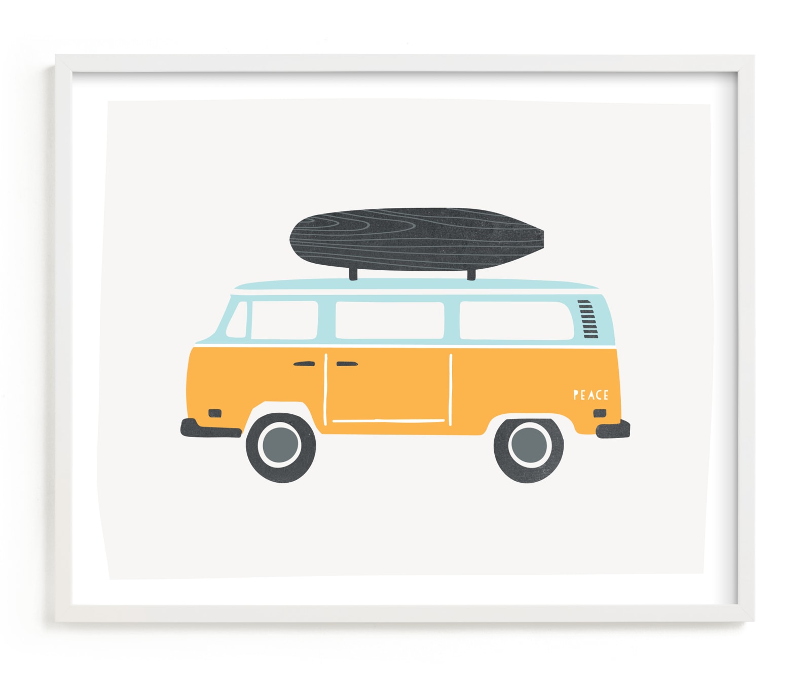 "Wheels 4" by Kristie Kern in beautiful frame options and a variety of sizes.
