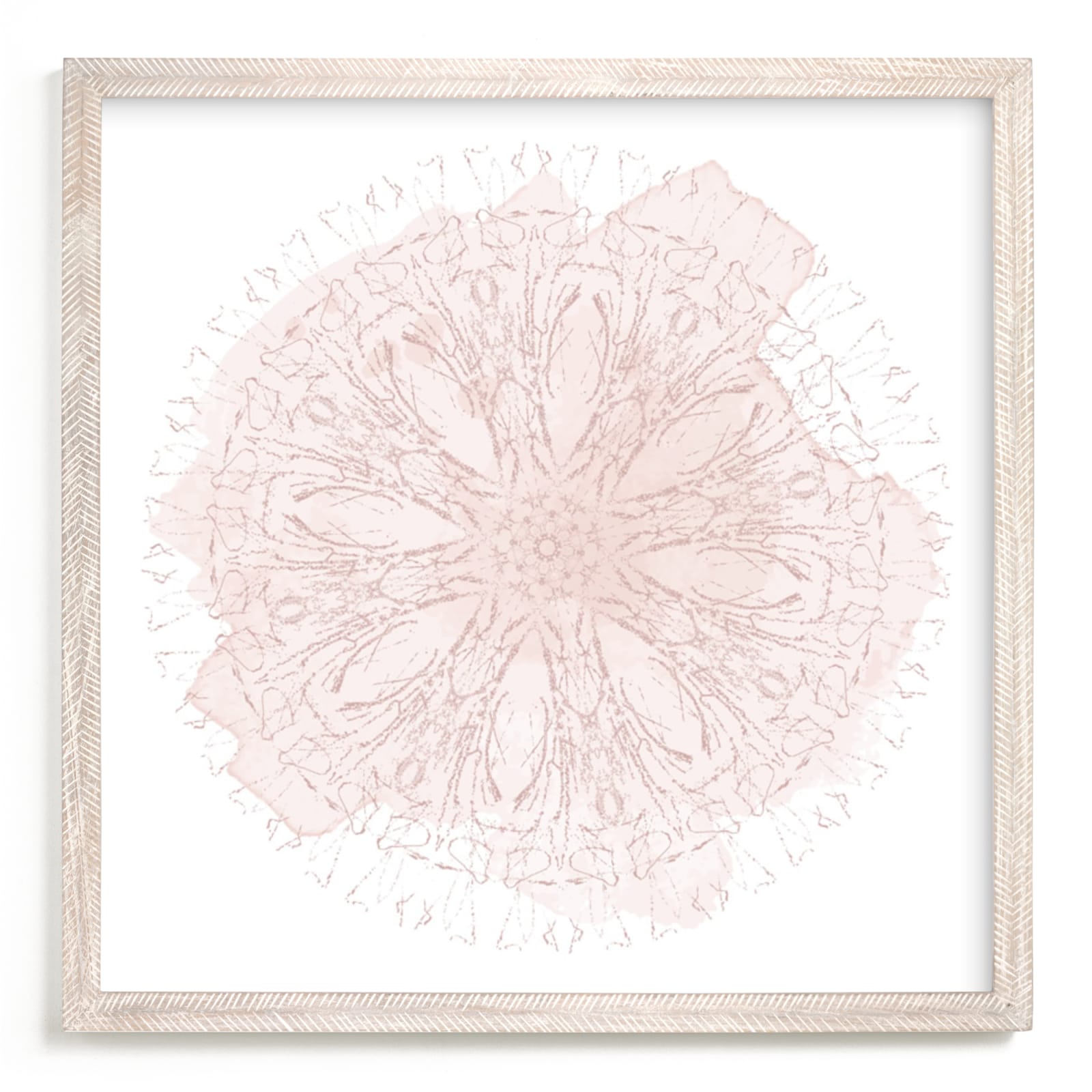 "Graphite Kaleidoscope" - Art Print by Lorent and Leif in beautiful frame options and a variety of sizes.